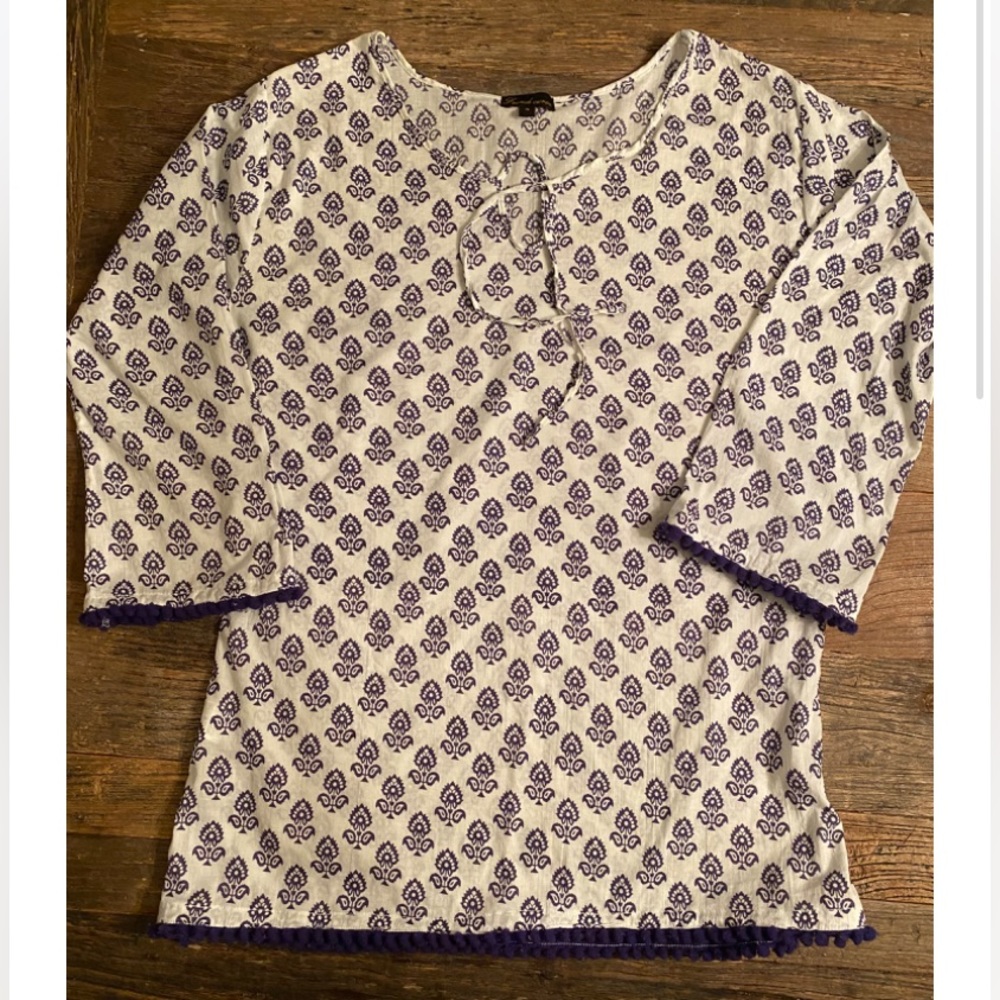 French Curve tunic, size S